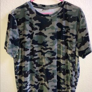 Velvet camo t shirt